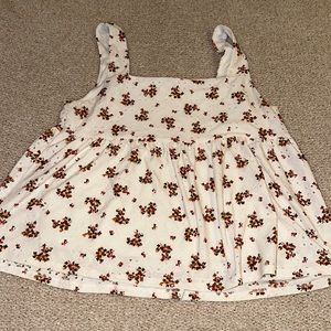 The Nines floral tank top, size large